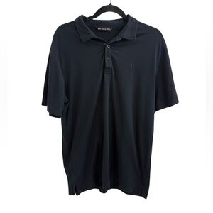 Travis Mathew The Heater Black Solid Short Sleeve Men's Size Large